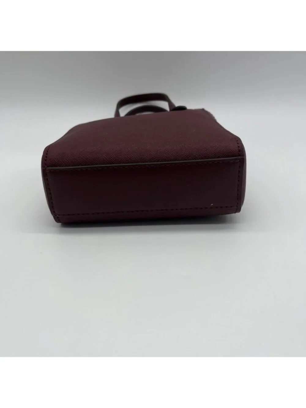 Michael Kors Burgundy Saffiano Leather Crossbody Bag